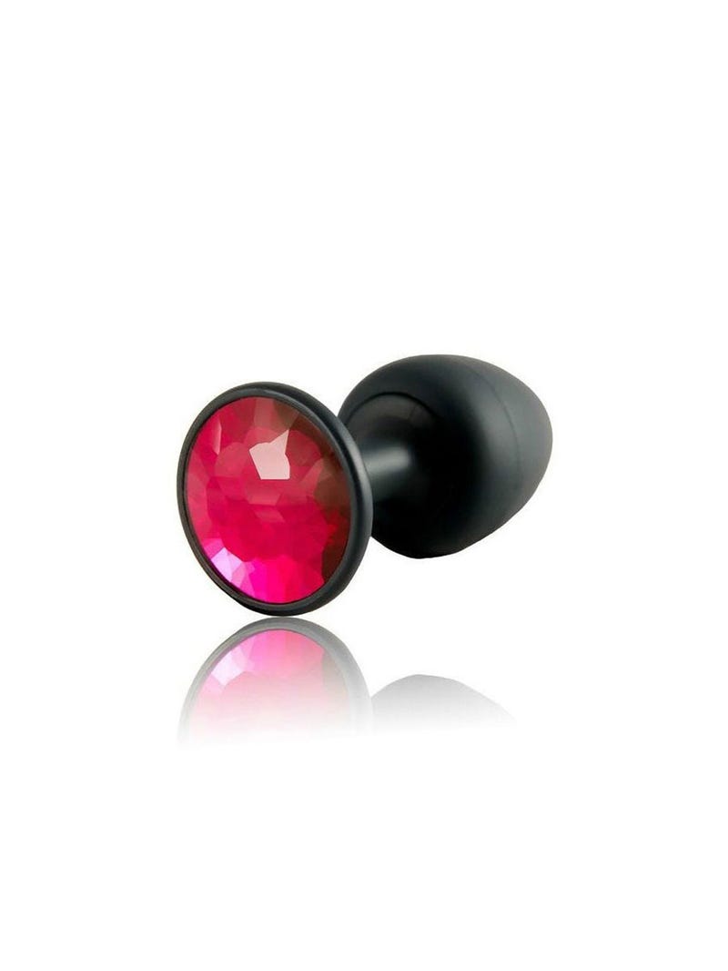 Plug Anal Bijou Silicone Geisha Ruby M main product photo
