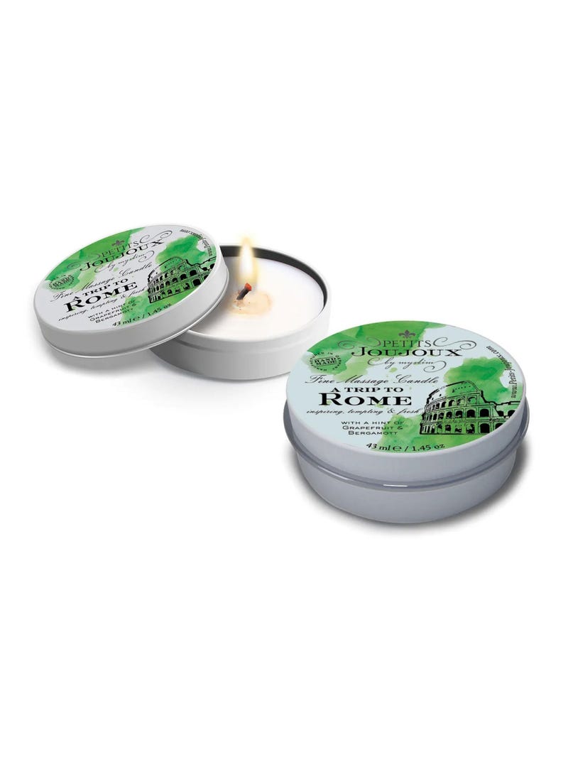 Mini Candela da Massaggio A Trip to Rome Pompelmo & Bergamotto main product photo