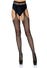 Collant Porte-Jarretelles 1402 Résille Noire