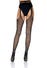 Collant Porte-Jarretelles 1402 Résille Noire