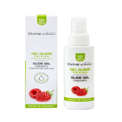 Gel glisse framboise bio 100 ml