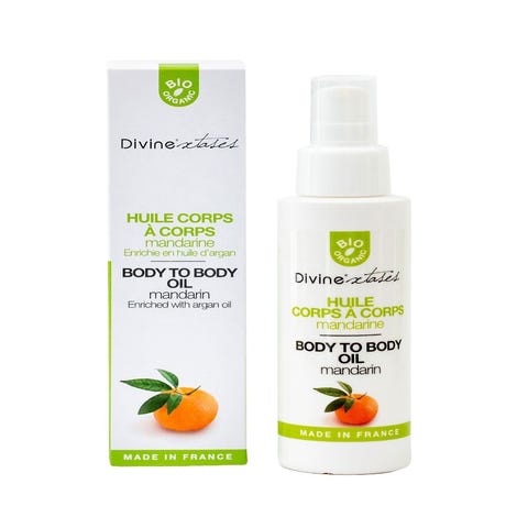 Olio da Massaggio Body to Body al Mandarino Biologico