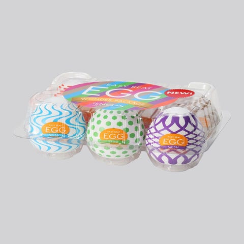 Masturbateurs Egg Wonder Pack de 6