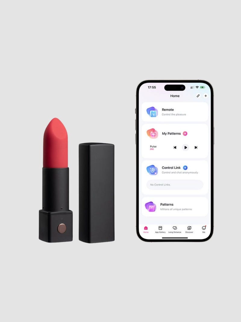 Vibromasseur Rouge à Lèvres Connecté Exomoon