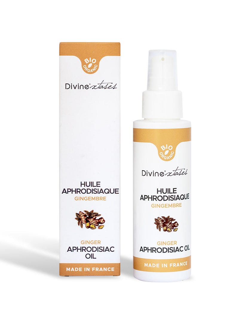 Huile Bio Aphrodisiaque Gingembre 100 ml main product photo