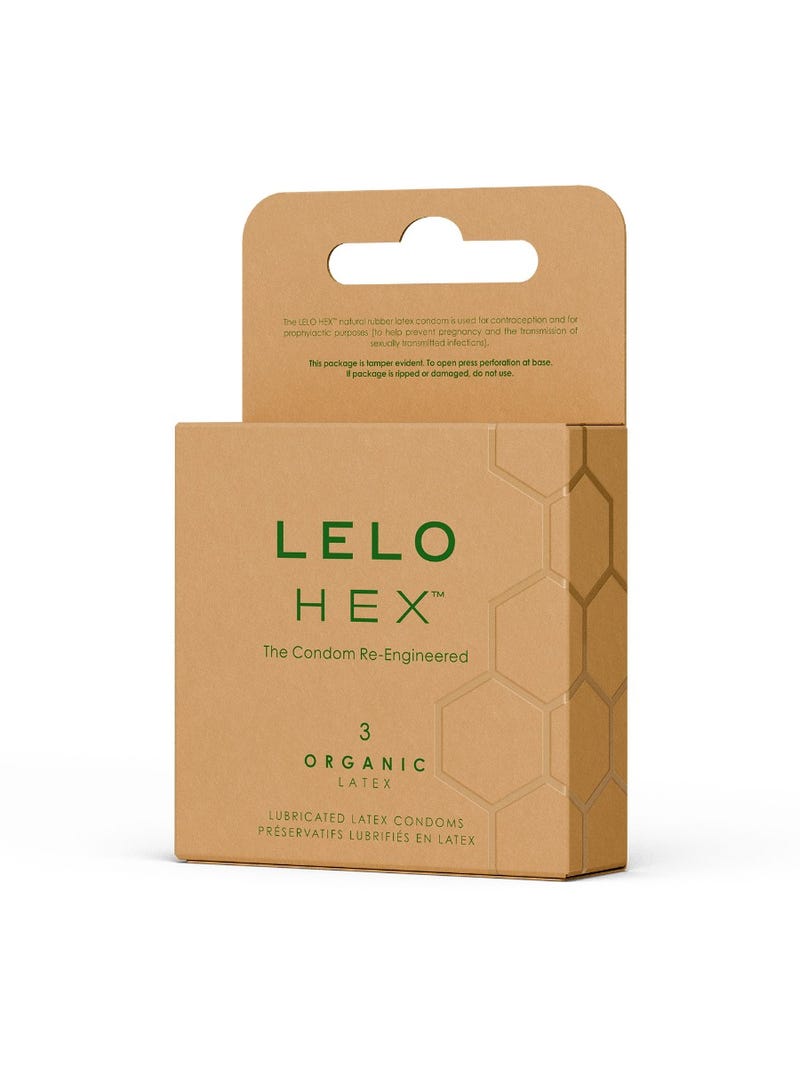 Préservatifs LELO Hex Organic boîte de 3 main product photo