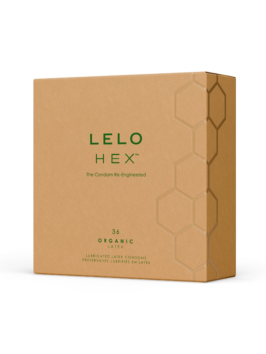 Préservatifs LELO Hex Organic boîte de 36
