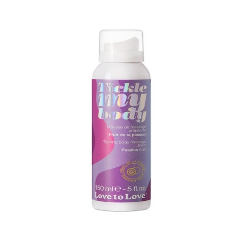 Schiuma Scoppiettante da Massaggio Tickle My Body Frutto della Passione