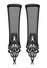Guanti in Tulle e Pizzo Mittens