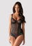 Body con Apertura in Pizzo Amanta