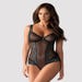 Body con Apertura in Pizzo Amanta
