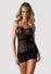 Robe Noire Transparente D605