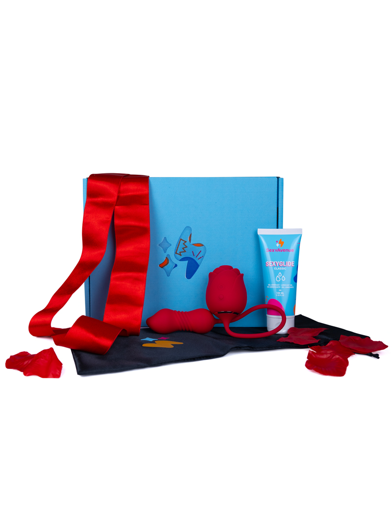 Pack Saint-Valentin pour Couple Lesbien main product photo