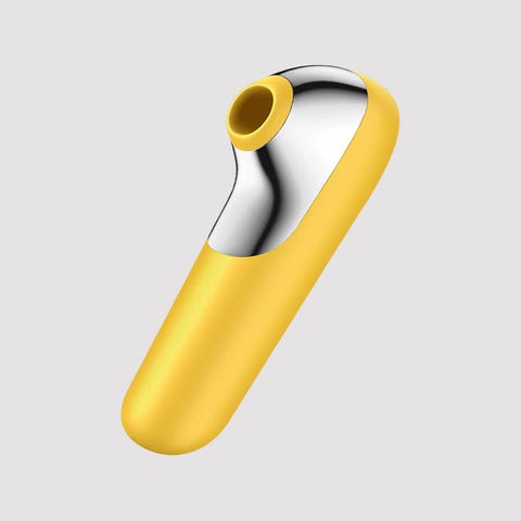 Stimolatore Connesso Satisfyer Dual Love Giallo