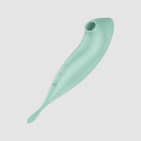 Stimolatore per Clitoride Connesso Satisfyer Twirling Pro Verde