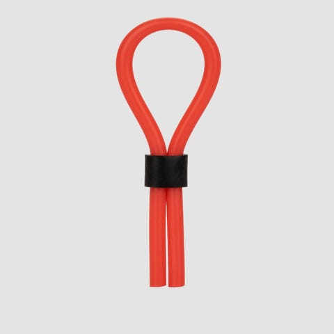 Cockring Ajustable Silicone Stud Lasso rouge