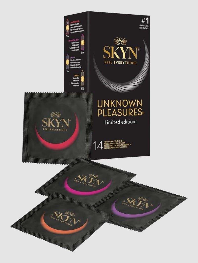 Préservatifs Sans Latex SKYN Unknown Pleasures+ Boîte de 14