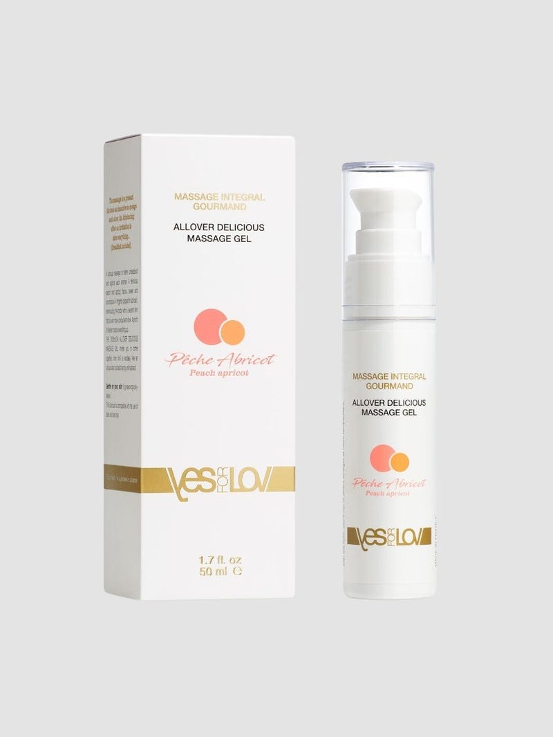 Gel da Massaggio Integrale Commestibile Pesca-Albicocca 50 ml